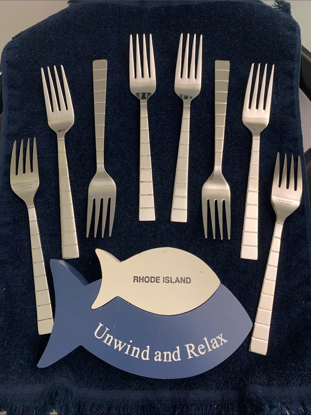 Wallace ACCORD pattern Stainless Steel 18/10 Forks - Set of 8